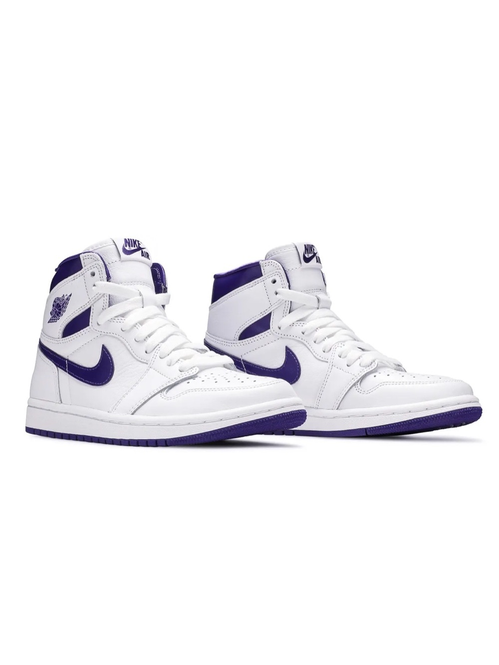 Nike Air Jordan 1 Retro High OG Court Purple CD0461-151 Women’s 9 Leather